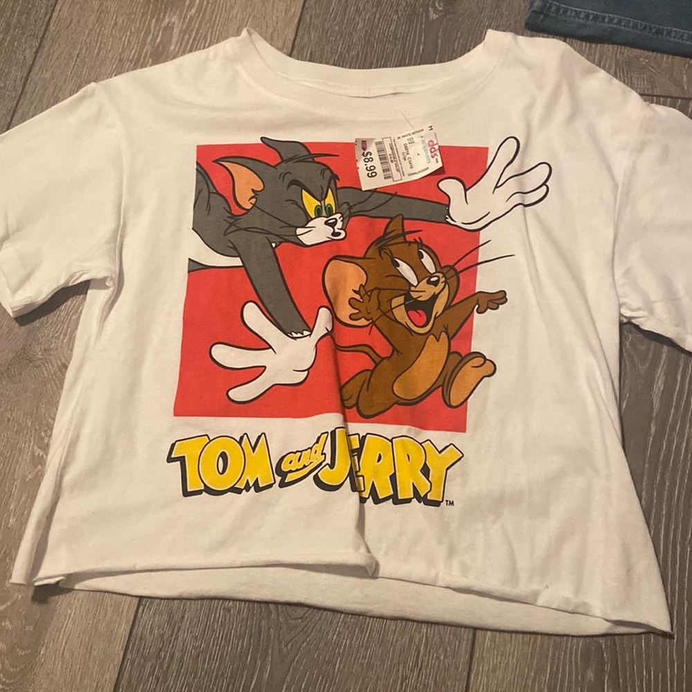 Tom and Jerry Crop top